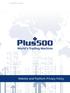 Plus500UK Limited. Website and Platform Privacy Policy