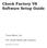 Check Factory VS Software Setup Guide