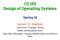 CS 153 Design of Operating Systems Spring 18