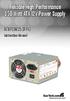 Reliable High-Performance 350 Watt ATX 12V Power Supply. ATXPOW350PRO Instruction Manual