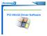PCI Win32 Driver Software