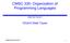 CMSC 330: Organization of Programming Languages