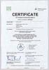 CERTIFICATE. on Product Conformity (QAL 1) Number of Certificate: DURAG data systems GmbH Kollaustr Harnburg Germany