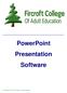 PowerPoint Presentation Software