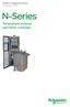 Medium Voltage Distribution Catalogue N-Series. Three phase recloser with ADVC controller