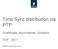 Time Sync distribution via PTP