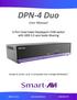 DPN-4 Duo. User Manual. 4-Port Dual-Head Displayport KVM switch with USB 2.0 and Audio Sharing