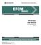 EFCM Basic User Manual P/N REV A
