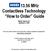 13.56 MHz Contactless Technology How to Order Guide