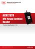 ACR1252U. NFC Forum Certified Reader. Technical Specifications V1.03. Subject to change without prior notice.