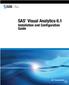 SAS Visual Analytics 6.1
