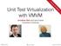 Unit Test Virtualization with VMVM