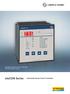 Intelligent Power Factor Controller with Automatic set-up. etacon Series. Automatic Power Factor Controller