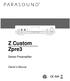 Z Custom Zpre3. Stereo Preamplifier. Owner s Manual