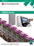 Performance, Packaged. ci5000 Series. Continuous Inkjet Printers