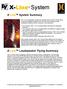 X-Line Loudspeaker Flying Summary