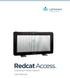 Redcat Access. Classroom Audio System User Manual
