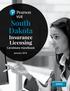South Dakota. Insurance Licensing. Candidate Handbook