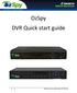 OzSpy DVR Quick start guide