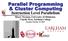 Parallel Programming & Cluster Computing Instruction Level Parallelism