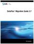 DataFlux Migration Guide 2.7