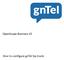 OpenScape Business V2. How to configure gntel Sip trunk