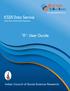 ICSSR Data Service Indian Social Science Data Repository R : User Guide Indian Council of Social Science Research
