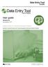 User guide. Data Entry Tool Guide. Version 5.0 November National Centre for Vocational Education Research