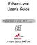 Ether-Lynx User s Guide