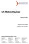 UK Mobile Devices.  Market Profile. Reference Code: Publication Date: 01/01/2002