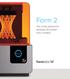 Form 2. The most advanced desktop 3D printer ever created.