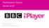 Performance Report March Richard Bell, BBC iplayer BBC Communications