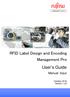 A698HL6BT-E-A RFID Label Design and Encoding Management Pro User s Guide. Manual Input. October 2016 Version 1.23