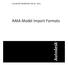 Autodesk Moldflow Adviser AMA Model Import Formats