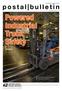 Contents. 2 postal bulletin (8-9-12) COVER STORY Protecting Our Workers: Powered Industrial Truck Safety... 3