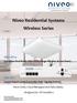 Niveo Residential Systems Wireless Series