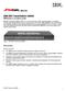 IBM BNT RackSwitch G8000 IBM System x at-a-glance guide