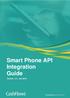 Smart Phone API Integration Guide