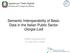 Semantic Interoperability of Basic Data in the Italian Public Sector Giorgia Lodi