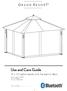 10 x 12 Lighted Gazebo with Top Quality Music. Product Code: D71 M48607 KSN: UPC Code: Date of purchase: / /