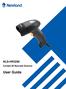 NLS-HR3290. Corded 2D Barcode Scanner. User Guide