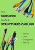 The SIMPLIFIED. Guide to STRUCTURED CABLING. Terms. Categories Set Up
