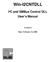 Win-I2CNTDLL. I²C and SMBus Control DLL User s Manual. Version 4