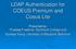 LDAP Authentication for COEUS Premium and Coeus Lite