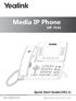 Media IP Phone SIP-T54S