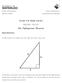 Grade 7/8 Math Circles Fall Nov.4/5 The Pythagorean Theorem