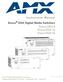 Instruction Manual. Enova DGX 8 Enova DGX 16 Enova DGX 32. Enova DGX Digital Media Switchers. Integrated NetLinx Control - InstaGate Pro - DXLink