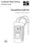 Lovibond Water Testing. Tintometer Group. SensoDirect Salt110. Salt Meter - Instruction Manual