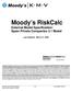 Moody s RiskCalc External Model Specification: