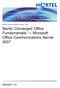 Nortel Converged Office Fundamentals Microsoft Office Communications Server 2007